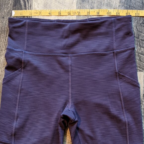 Lululemon Invigorate High-Rise Crop Leggings w/ Side Pockets - Picture 6 of 6